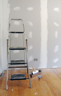 Drywall repair by Peres Tomaz Painting & Remodeling.